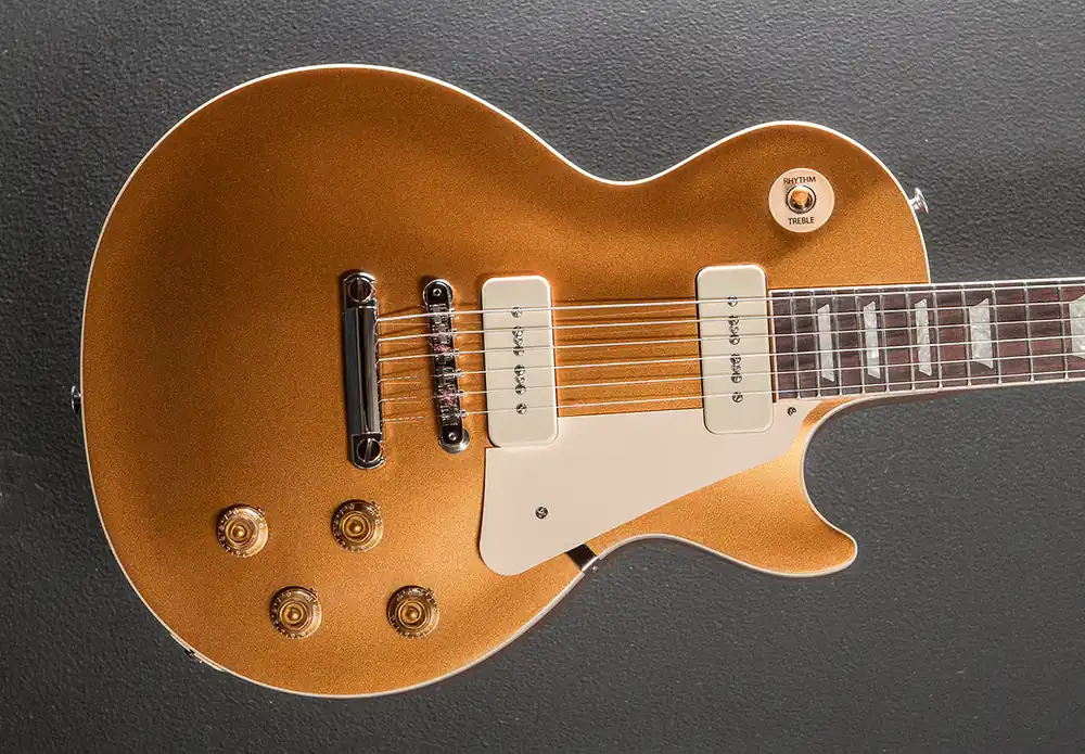 Les Paul Standard 50's P-90 - Gold Top– Dave's Guitar Shop Fresh Stock