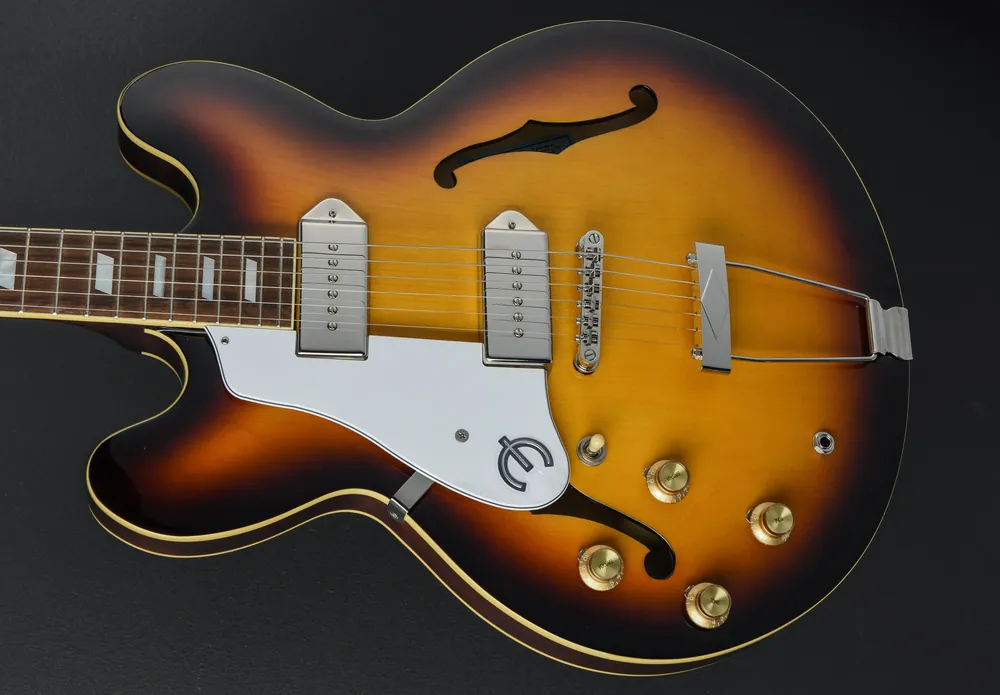 Casino Left Hand - Vintage Sunburst– Dave's Guitar Shop Exclusive