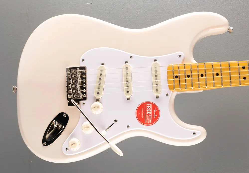 Shop Now Classic Vibe 50's Stratocaster - White Blonde– Dave's Guitar Shop