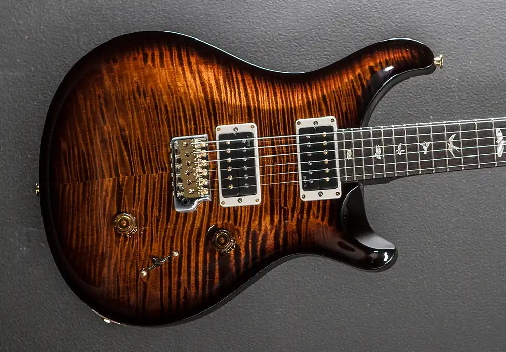 Custom 24 10 Top - Black Gold Wraparound Burst– Dave's Guitar Shop Best Choice