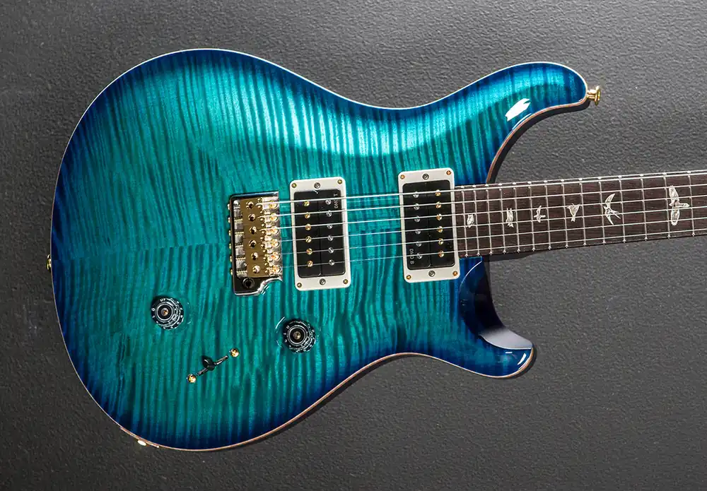 Custom 24 10 Top - Carroll Blue w/Blue Burst– Dave's Guitar Shop Hot Picks