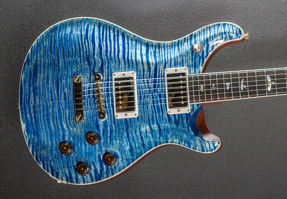 Markdown McCarty 594 10 Top - Faded Blue Jean– Dave's Guitar Shop