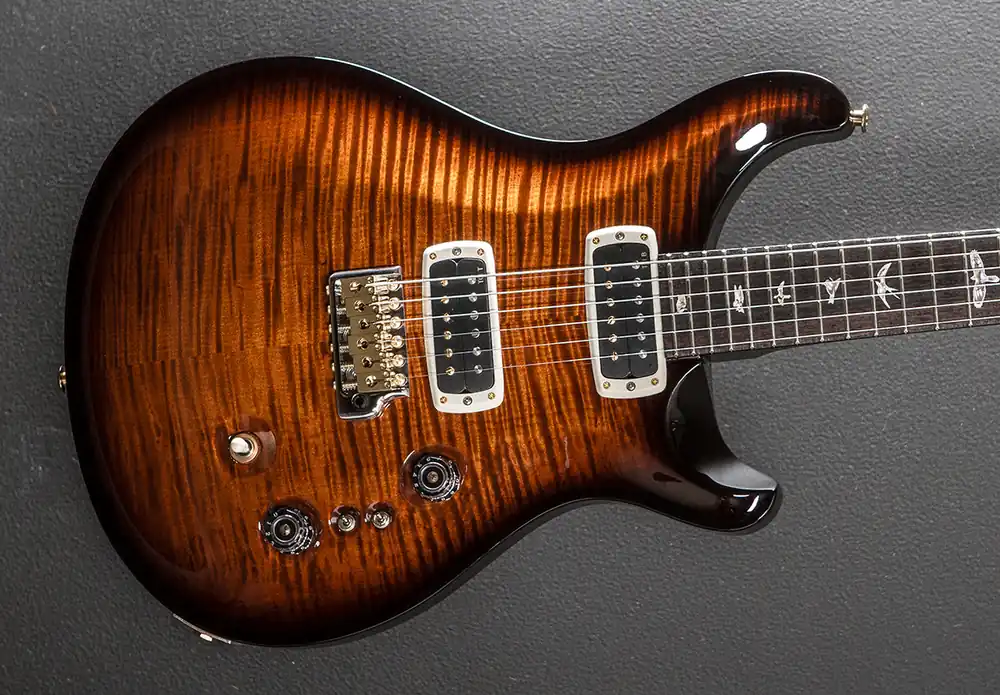 Custom 24-08 - Black Gold Wraparound Burst– Dave's Guitar Shop Buy Direct