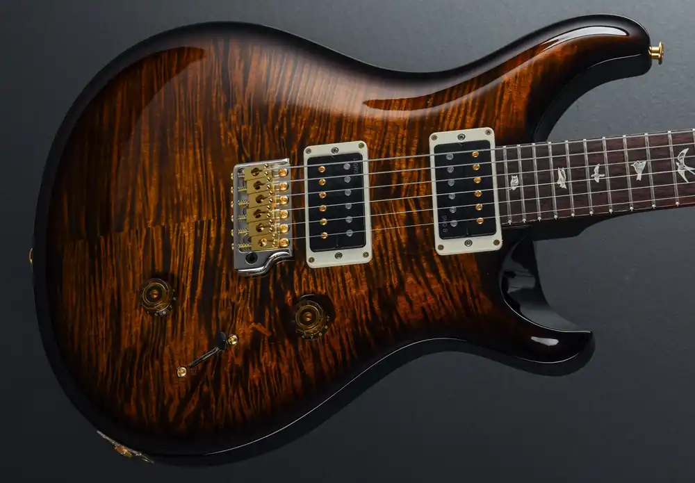 Custom 24 10 Top - Black Gold Wraparound Burst– Dave's Guitar Shop Limited Offer