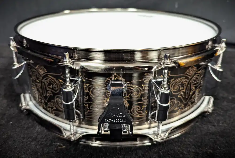 Metalworks Etched Brass Snare– Dave's Guitar Shop Factory Price