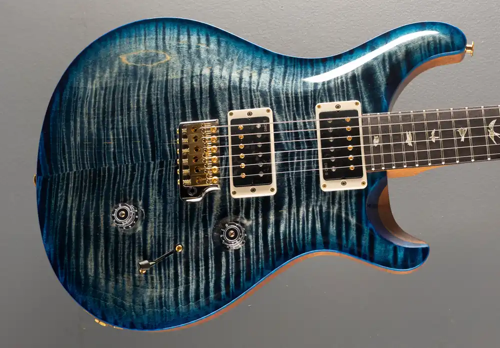 Custom 24 10 Top - Faded Whale Blue Wrap Burst– Dave's Guitar Shop Hassle-Free Returns