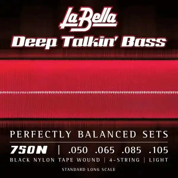 Today Only 750N Black Nylon Tape, Standard Long Scale Light 50-105– Dave's Guitar Shop