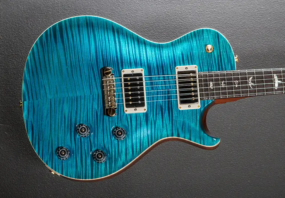 Mark Tremonti Signature 10 Top w/Stoptail - Carroll Blue– Dave's Guitar Shop Next Day Delivery