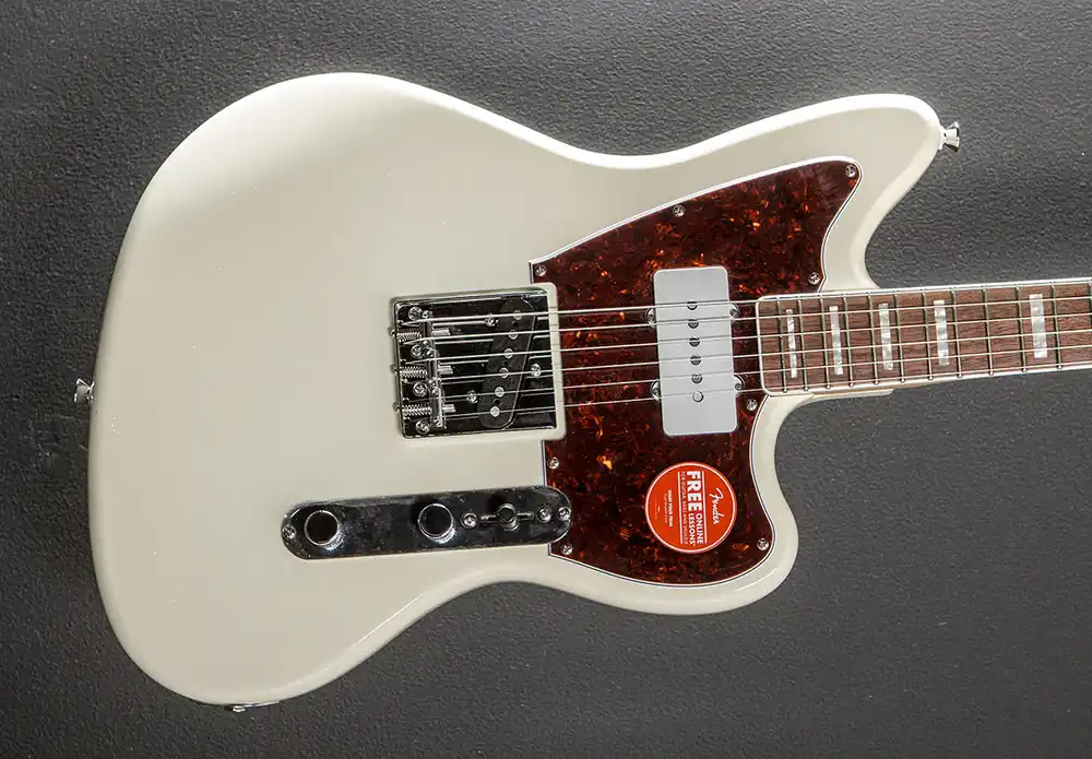 Limited Edition Paranormal Offset Telecaster SJ - Olympic White– Dave's Guitar Shop Buy Online