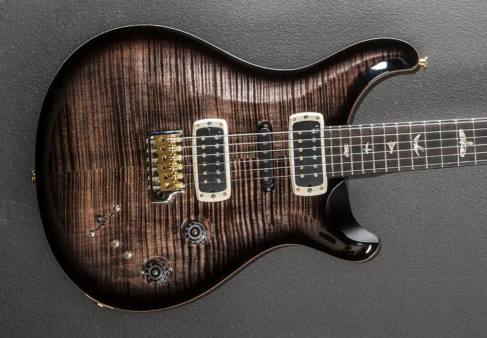 Affordable Modern Eagle V 10 Top - Charcoal Burst– Dave's Guitar Shop